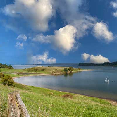 Auf den historischen Wasserwegen<br />
von Travemünde bis Lübeck